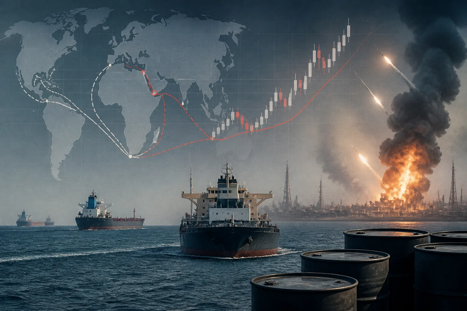 Illustration for Trump threatens Iran and the Houthis as Red Sea attacks deepen shipping and oil disruption