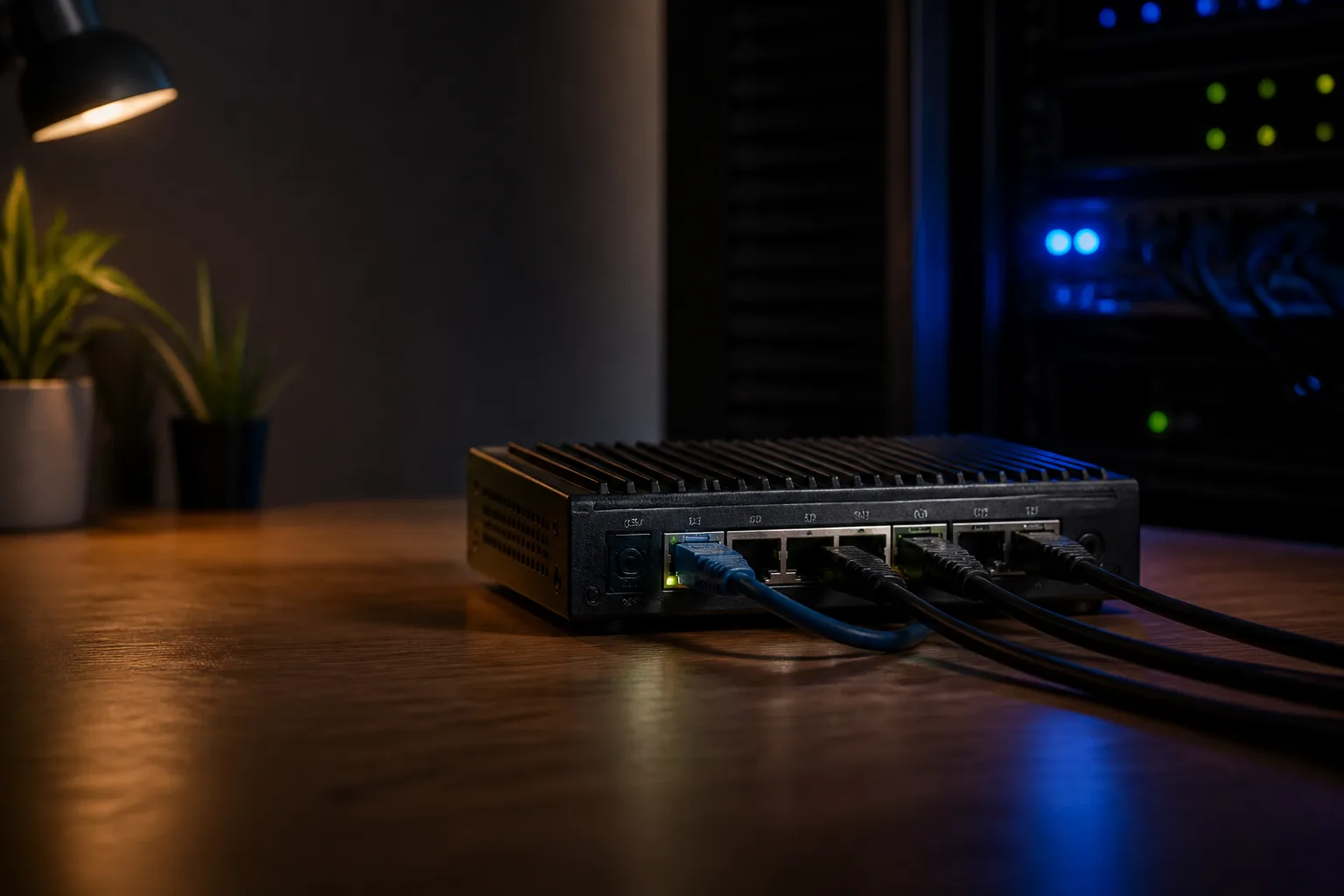 How one MikroTik router became the center of a home lab network