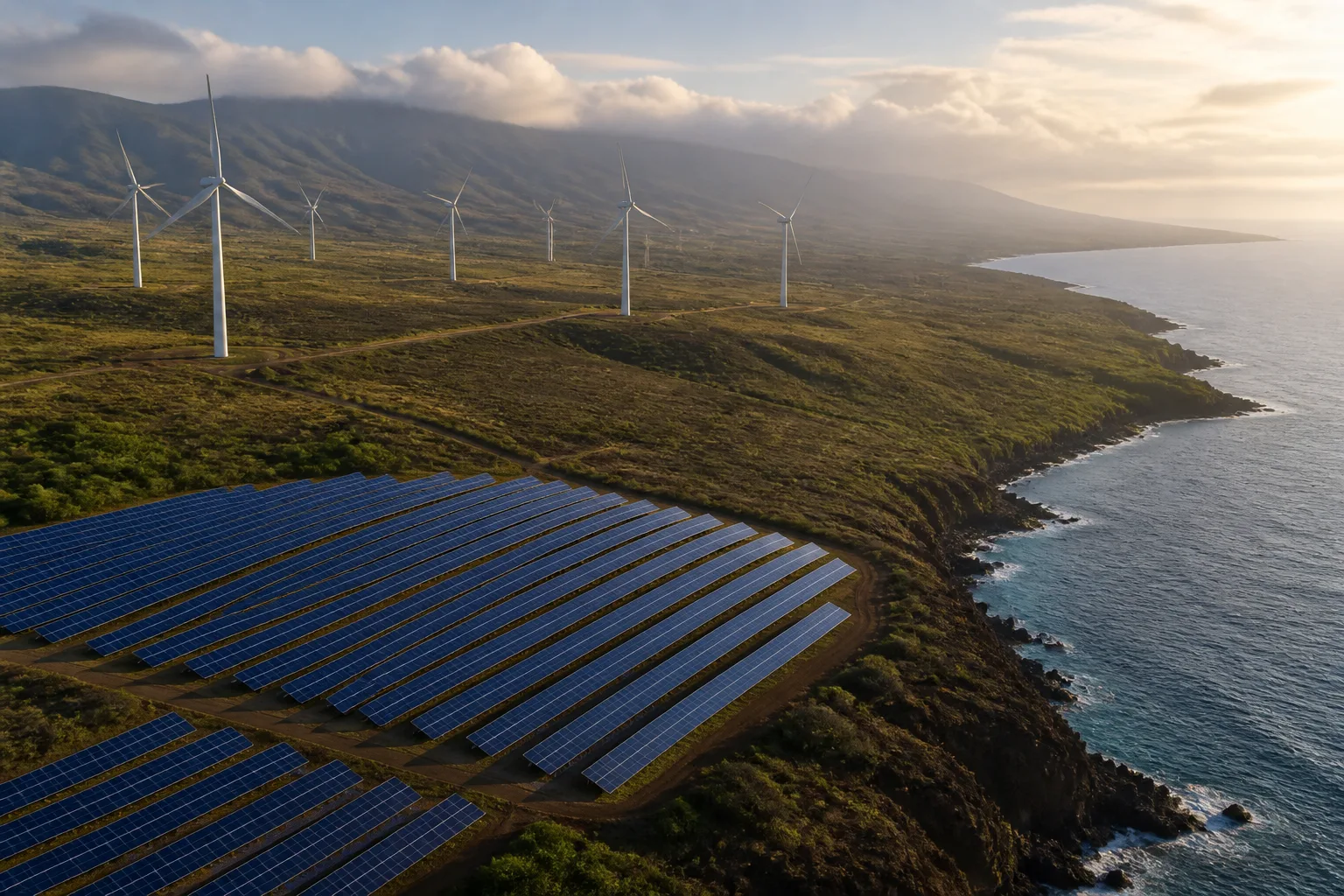 Illustration for Larry Ellison once struggled to keep the lights on while building software. Now he owns most of a Hawaiian island