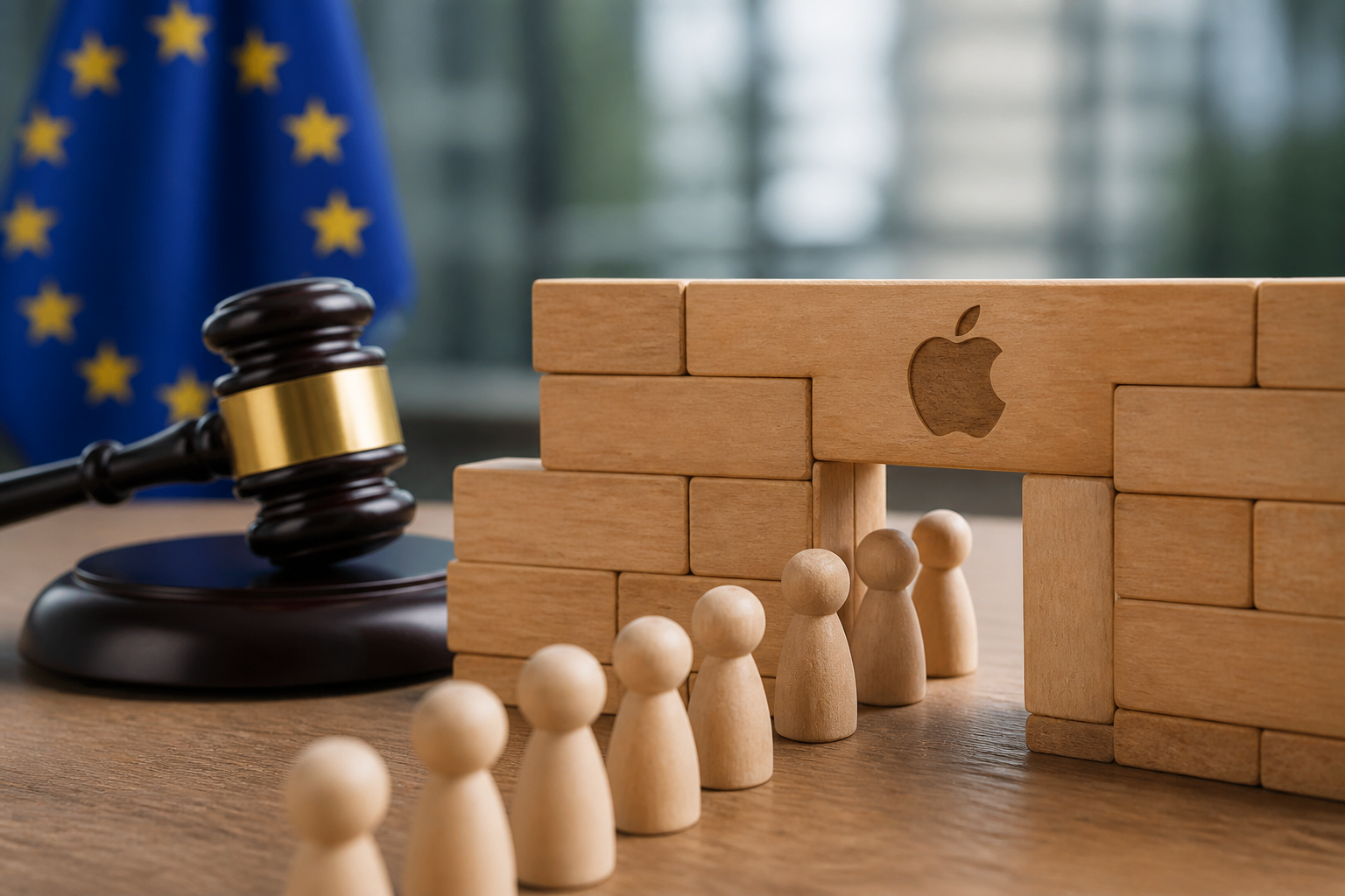Illustration for Apple loses EU court challenge over App Store and iOS gatekeeper rules