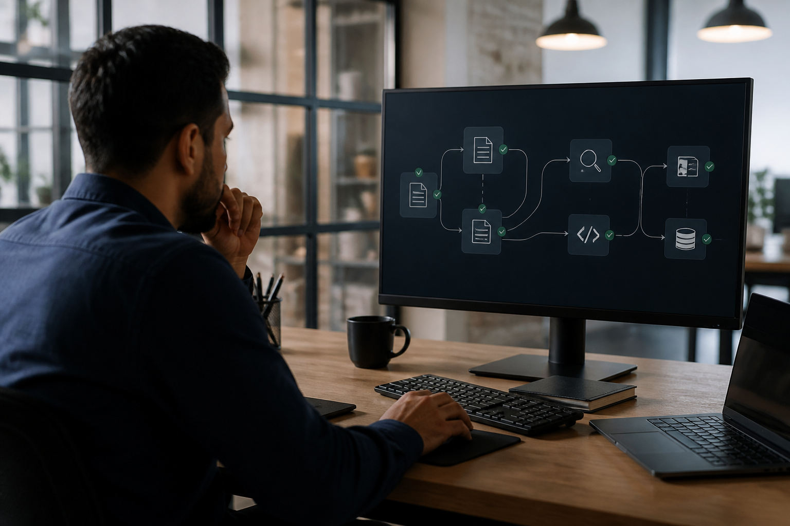 Illustration for Perplexity is testing an internal AI coding tool as competition heats up