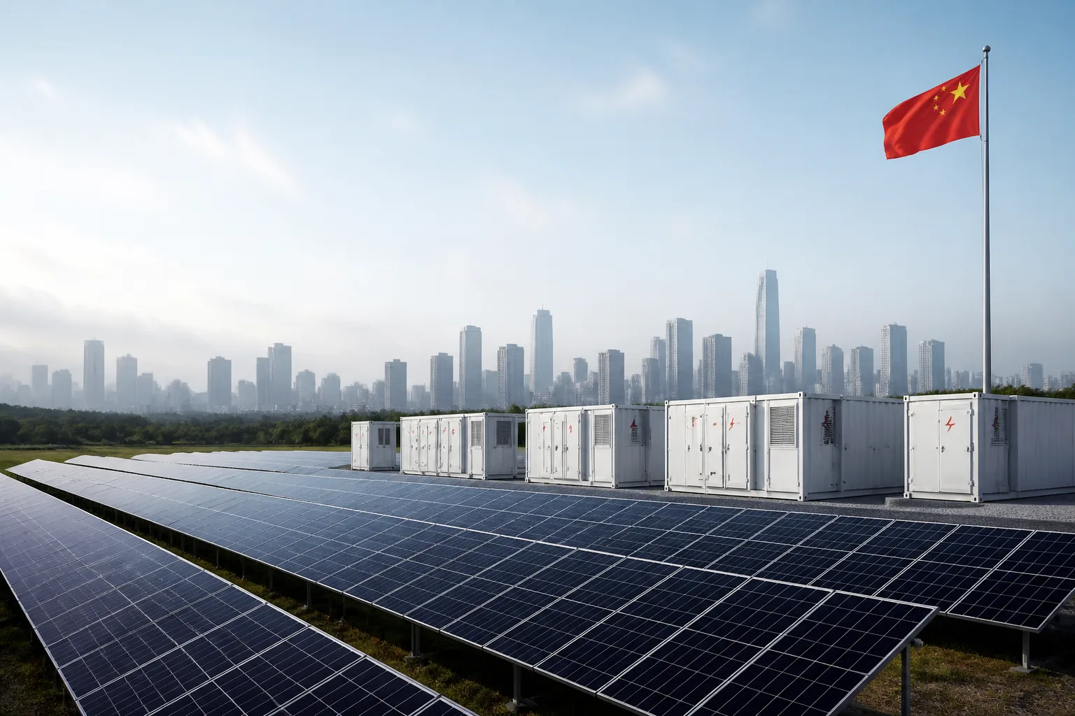 China’s Solar and Battery Stocks Climb After Beijing Sets New Consumption Tax Timeline