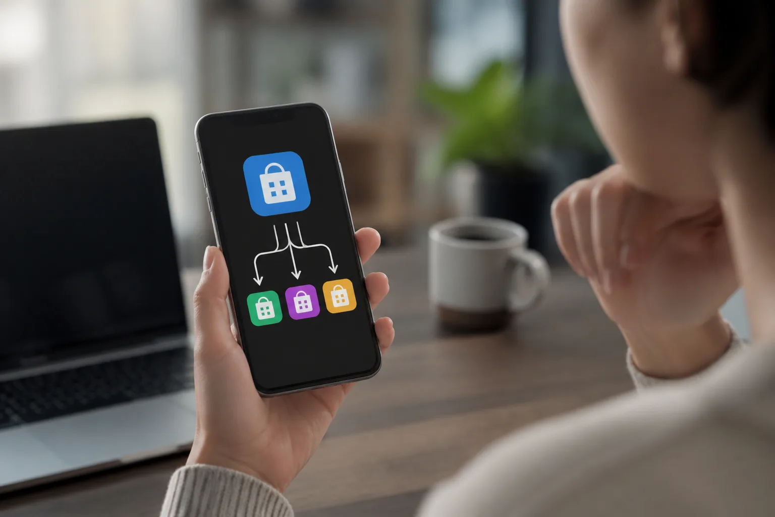 Illustration for Google Play is set to make room for third-party app stores