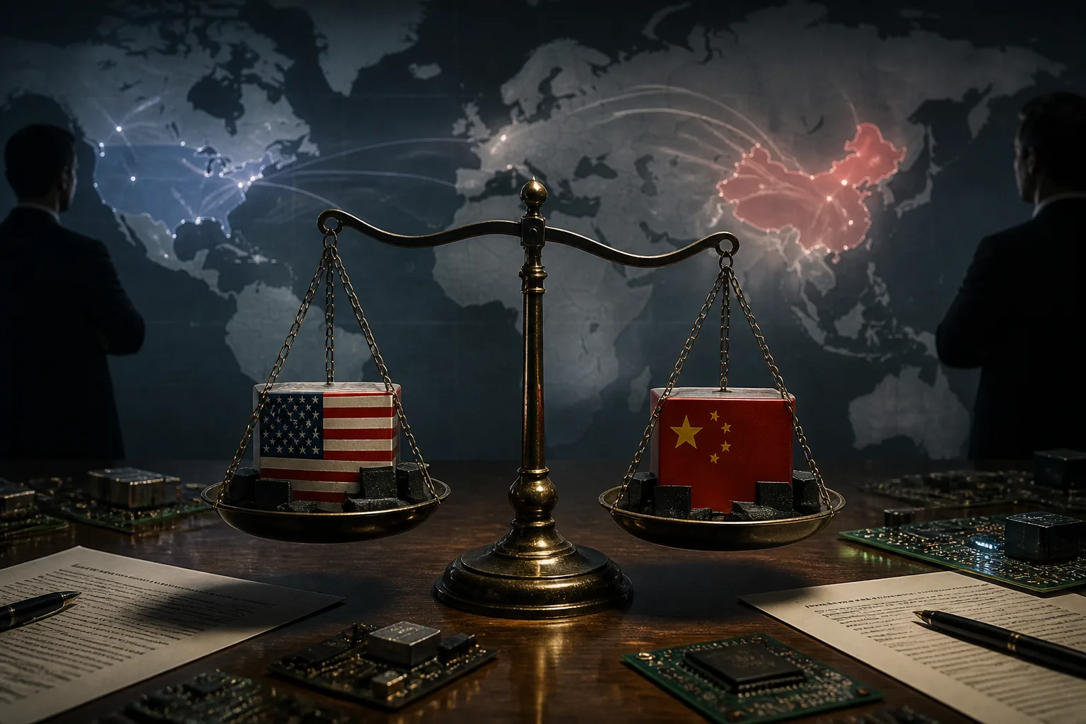 Illustration for The White House is split over how hard to crack down on Chinese AI models